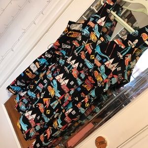 ModCloth Fervour dress with v-neck line and an A-line skirt, and POCKETS 3X